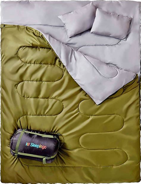 This 2-Person Sleeping Bag Lets You Stay Nice and Cozy While Camping