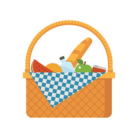 Royalty Free Picnic Basket Clip Art, Vector Images & Illustrations - iStock