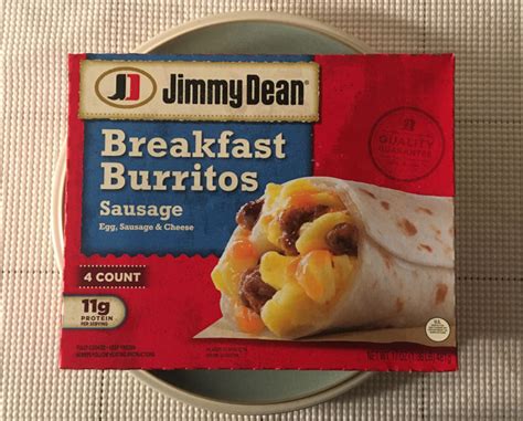 Jimmy Dean Sausage Breakfast Burritos Review – Freezer Meal Frenzy