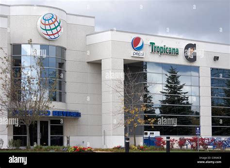 Pepsico Beverages, headquarters, Mississauga, Ontario, Canada Stock ...