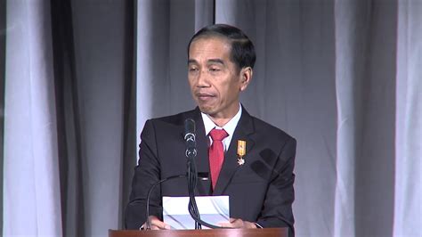 Oct. 26, 2015 - President Jokowi Delivers Speech at Gala Hosted by ...