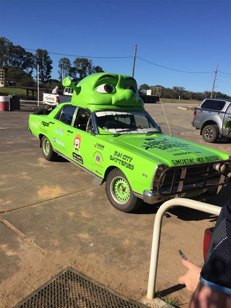 This Shrek car that rolled into work today. : r/ATBGE