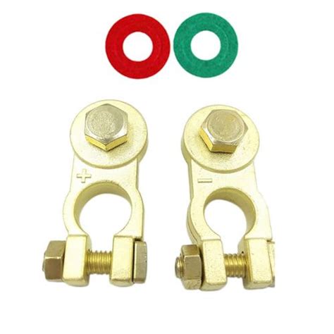 Generic Positive & Negative Battery Terminals Connectors Clamps ...