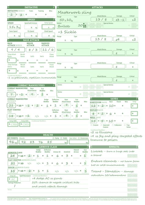 Dnd 3-5 character sheet generator - mzaercoast