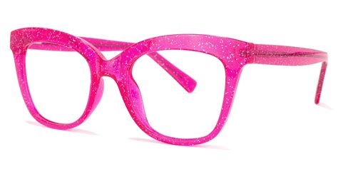 Cat Eye Bright/Pink Eyeglasses | Voogueme.com | Pink eyeglasses, Red cat eye glasses, Eyeglasses