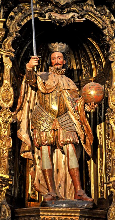 San Fernando Statue, Divine Savior Church, Seville, Spain