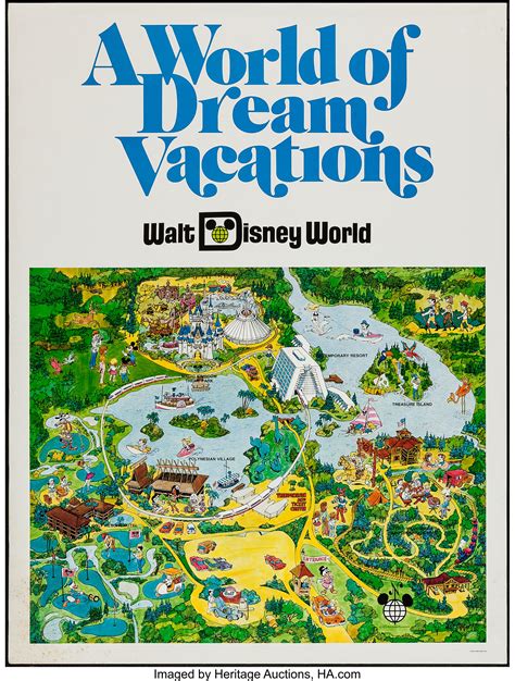 Walt Disney World Poster (Walt Disney, 1975). Poster (30" X 40"). | Lot #50521 | Heritage Auctions