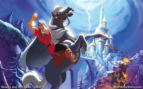 Beauty And The Beast Gaston Fight