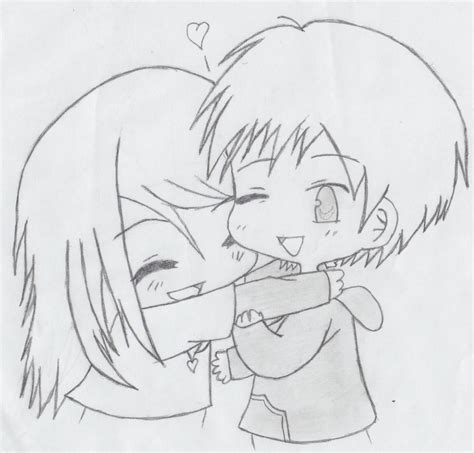 CxM - Chibi Hug by PokeSpecShipWriter on DeviantArt