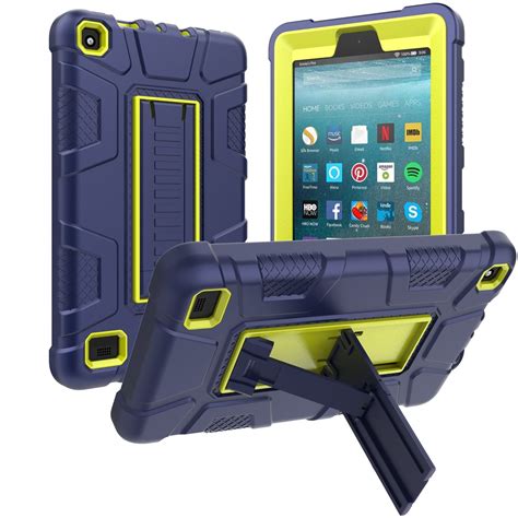 Allytech Shockproof Case for Amazon 7 Inch Tablet Fire 7 2019 9th ...