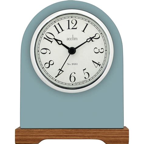 Aston Blue Shaker Mantel Clock 17cm | Mantle clock, Clock, Mantel clock