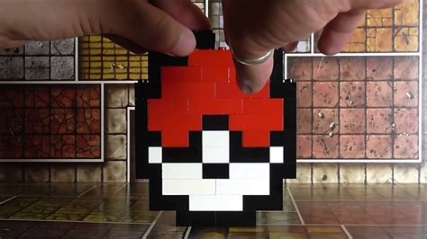 Lego Pixel Art | Pokemon Pokeball - YouTube