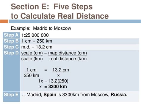 Map Calculation