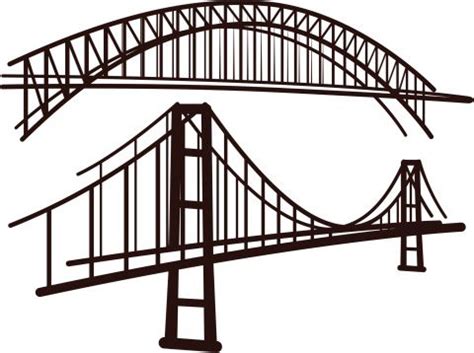 Bridge Silhouette Vector at GetDrawings | Free download