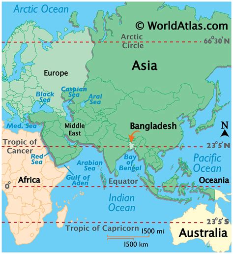 Brahmaputra River World Map