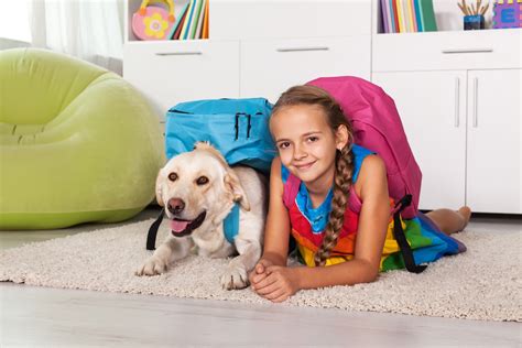 The Benefits of Pets for School-Aged Children