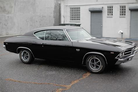 1969 Chevrolet Chevelle SS 396 triple black 4spd unrestored - Muscle Car