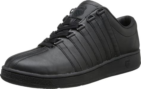 K-Swiss Men's Classic LX Lace-Up Sneaker Black Size: 7 UK: Amazon.co.uk ...