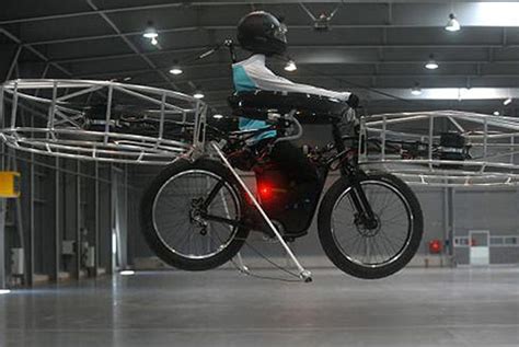 Flying Bike Makes Its First Successful Test Flight (video)