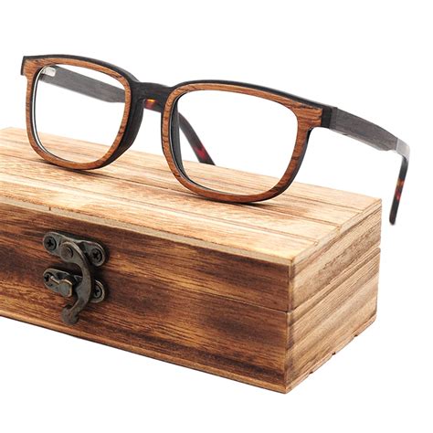 Walnut Laminated Wooden Glasses Prescription Eyewear Frame Wood Glasses ...