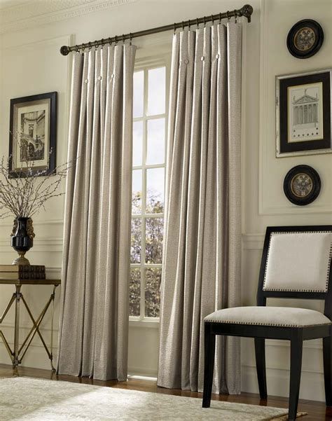 modern curtain rods for living room Curtain rods rod farmhouse shelf rustic curtains hanging diy ...