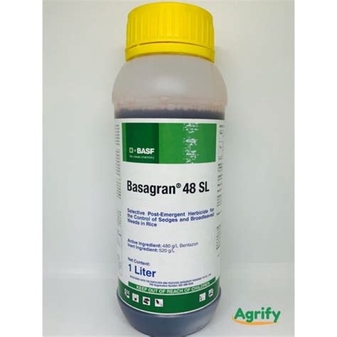 Basagran 48sl 500ml-1liter Selective Herbicide | Lazada PH