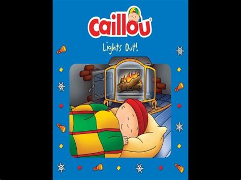 Caillou, Lights Out! Read along - YouTube