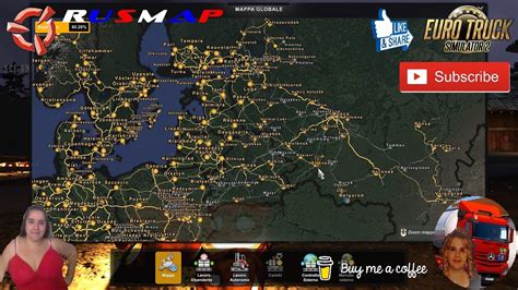 Euro Truck Simulator 2 (1.46) RusMap 2.46 by Aldim@tor [1.46] New ...