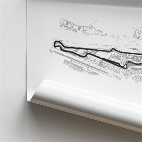 Circuit Paul Ricard - Racetrack Print – Illustrated Tracks