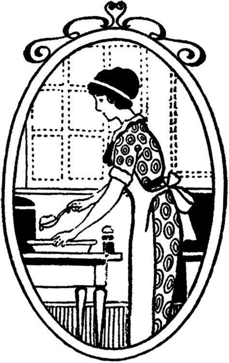 Love my vintage! Graphics Fairy is an awesome place! Vintage Housewife Cooking Image Graphics ...