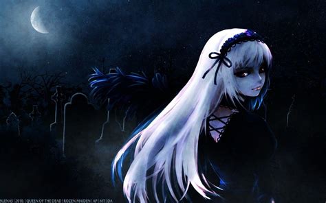 Dark Anime Girl Wallpapers - Top Free Dark Anime Girl Backgrounds - WallpaperAccess