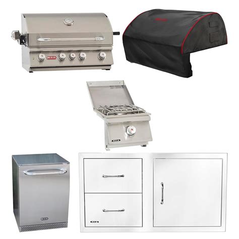 Bull Angus 30 Inch 5-Piece Natural Gas Grill Master Bundle - 47629 ...