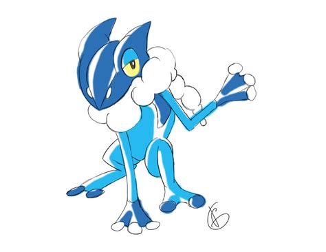 Frogadier by faebyte-art on deviantART