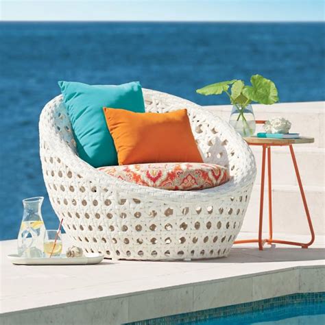 Cocoon Lounge Chair with Cushion | Grandin Road