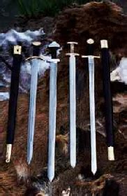 What weapons did the Vikings use to fight?