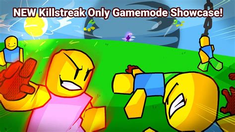 NEW KILLSTREAK ONLY GAMEMODE SHOWCASE - Roblox Slap Battles - YouTube