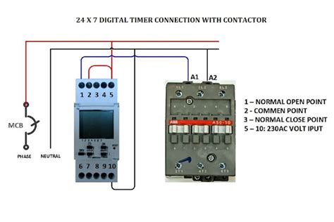 Timer And Contactor R Relay Diagram - Star Delta Starter Electrical Notes Articles - jeponbaybe