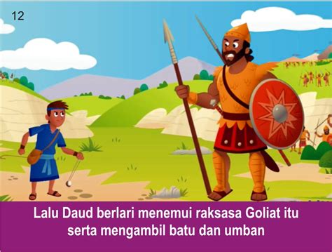 Komik Alkitab Anak: Daud Melawan Goliat