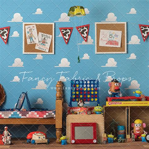 Andy's Room – Fancy Fabric & Props