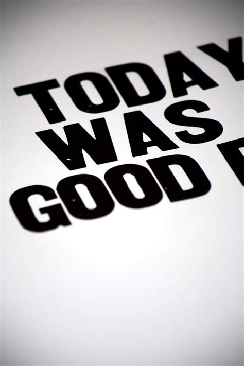 Today Was a Good Day Poster - Etsy