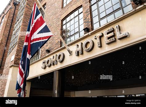 The Soho Hotel in London Stock Photo - Alamy