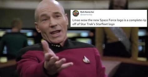 The Space Force Logo Looks Oddly Familiar — And Twitter Is Having A Heyday