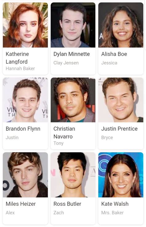 13 Reasons Why. Season 2 Cast 1 of 3 | 13 reasons, Prentice, Cute actors