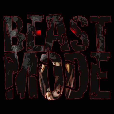 BEAST MODE logo by RWhitney75 on DeviantArt