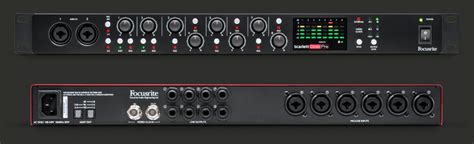 Focusrite Scarlett Octopre - Mikrofon preamps - SoundStoreXL.com