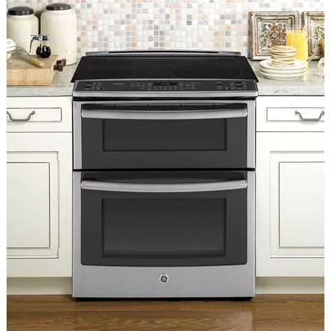 Ge Double Oven Convection Electric Range at Diane Sheaffer blog