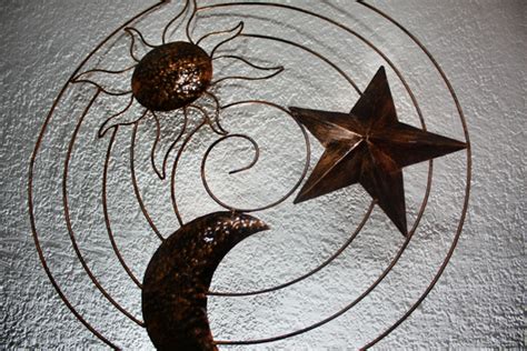 Wrought-iron wall decor, golden rustic finish : Leoque Collection – One ...