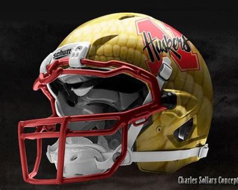 Huskers | Football helmets, Helmet, College football helmets