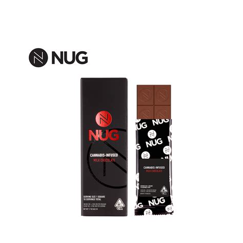 Milk Chocolate 100mg Bar | NUG | Chocolate - Jane