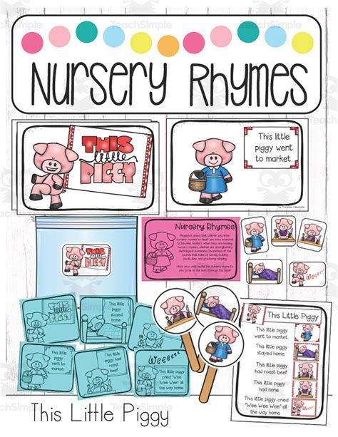 Nursery Rhyme: This Little Piggy by Teach Simple